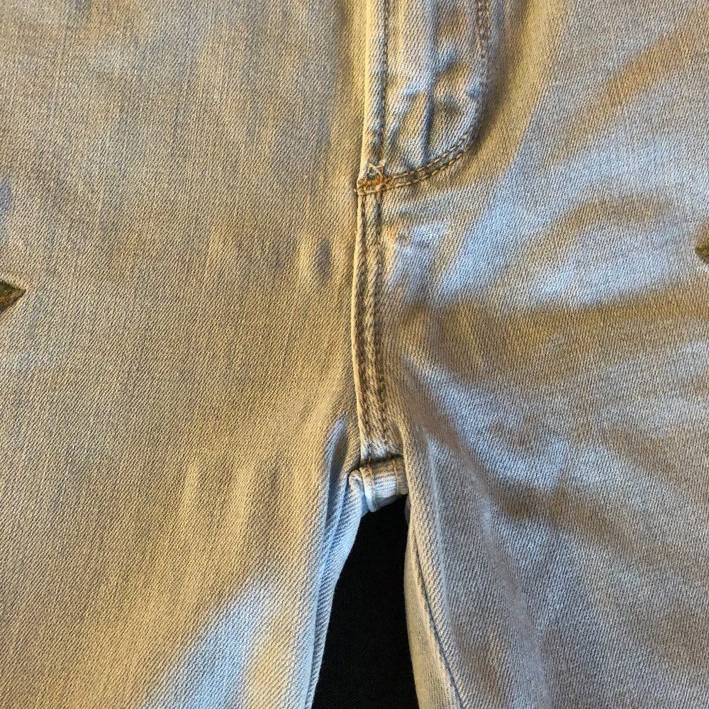 Free People x Driftwood Farrah Embroidered Flare Jeans Sz 24 - Picture 11 of 15